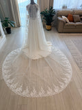 Royal Lace Mantila Cathedral Veil