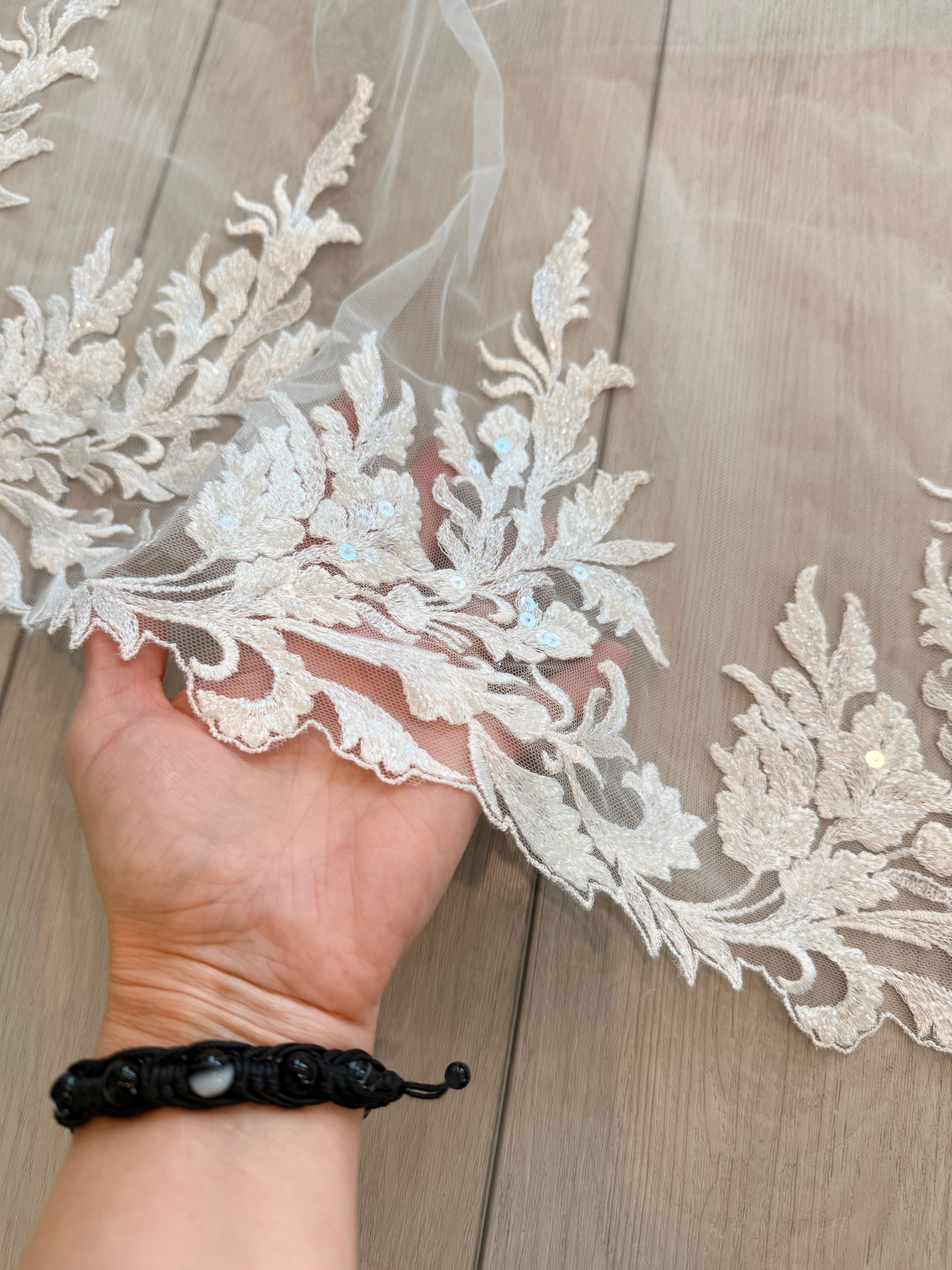 Royal Lace Mantila Cathedral Veil