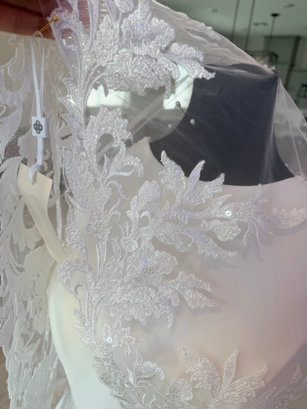 Royal Lace Mantila Cathedral Veil